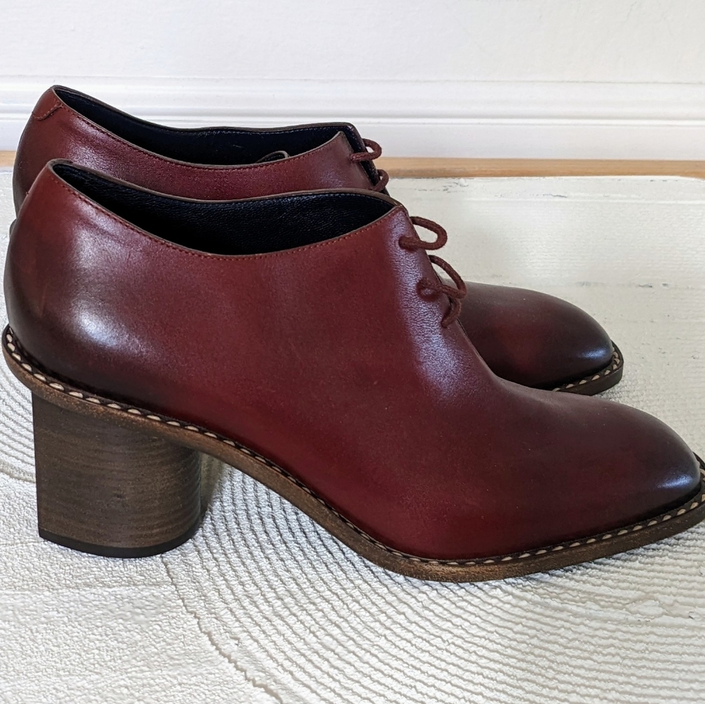 Celine Paris wine red ankle boots EU 40